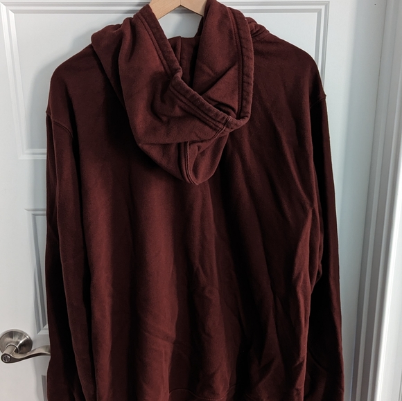 The North Face Men's Half Dome Full Zip Hoodie XXL EUC Sequoia Red Faded Rose - Picture 2 of 4